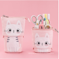 Cute Pen Bag Pencil Box Pencilcase Pencil Bag Flexible Big Cat Pencil Case Fabric Quality School Supplies Stationery Gift